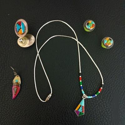 Southwestern Jewelry Assortment (small earrings 925)