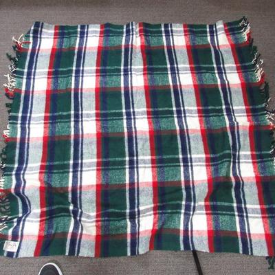 Tartan Plaid Throw Blanket Troy made in USA