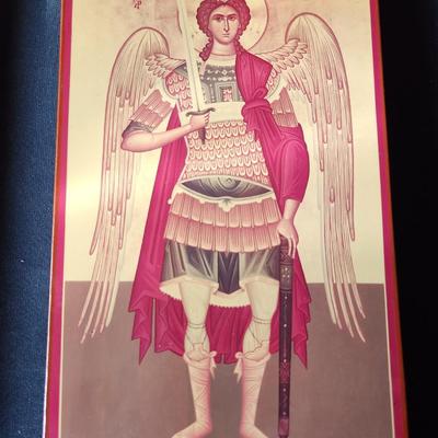 Icons of St. Columba, St. Thomas and St. Michael the Archangel