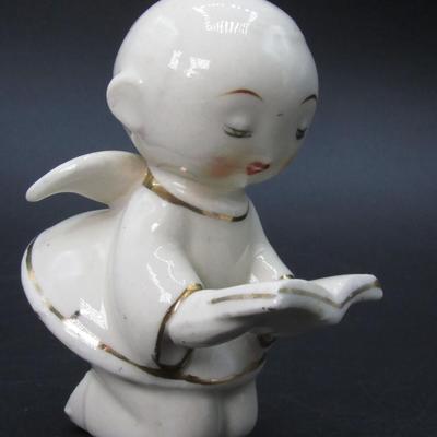 Angel Figurine Porcelain Ceramic Choir made in Japan
