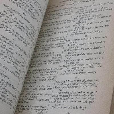 Vintage Poetry Book - The Poetical Works of Elizabeth Barrett Browning - 1883