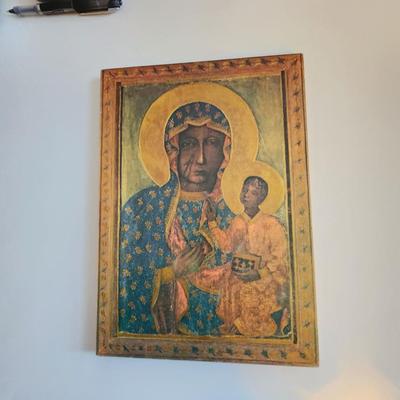 Icon of the Black Madonna