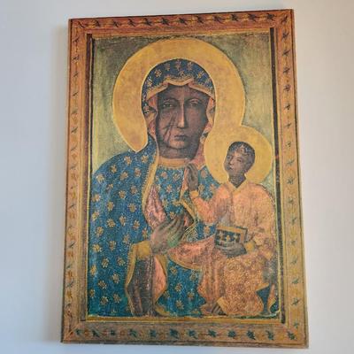 Icon of the Black Madonna