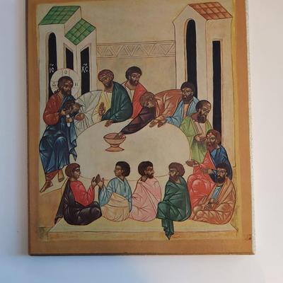 Icon of the Last Supper