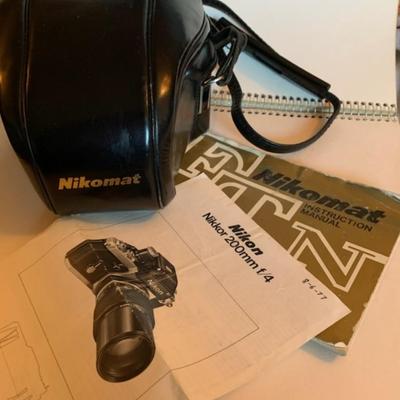 Nikon Nikomat FTN SLR film camera
