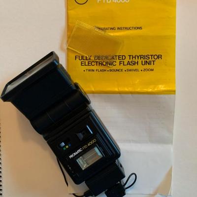 Vintage Promatic FTD 4000 Flash