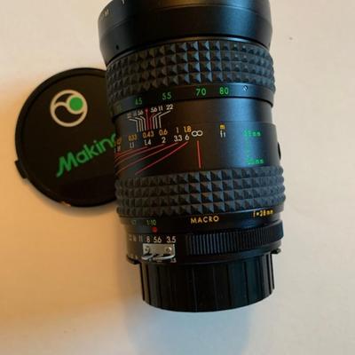 Auto Makinon Zoom 3.5-4.5 28-80mm Camera Lens