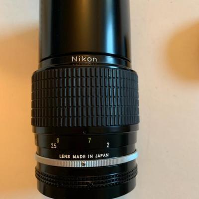 Nikon Nikkor 200mm 1:4 Ai Prime Telephoto Lens 35mm SLR Film DSLR Digital