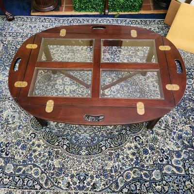Chippendale Style Butler's Coffee table 42