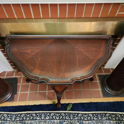 Demilune Table Halfmoon Table 33"x16"x28"