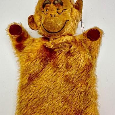 Rare 1930â€™s-1940â€™s Merrythought Monkey â€œGranâ€™popâ€ Hand Puppet