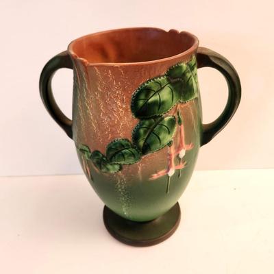 Lot #79D Roseville Art Pottery Vase "Fuchsia" pattern