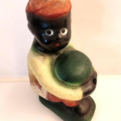 Lot #97D Rare Black Americana - Little Fisherman