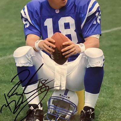 Indianapolis Colts Peyton Manning signed photo