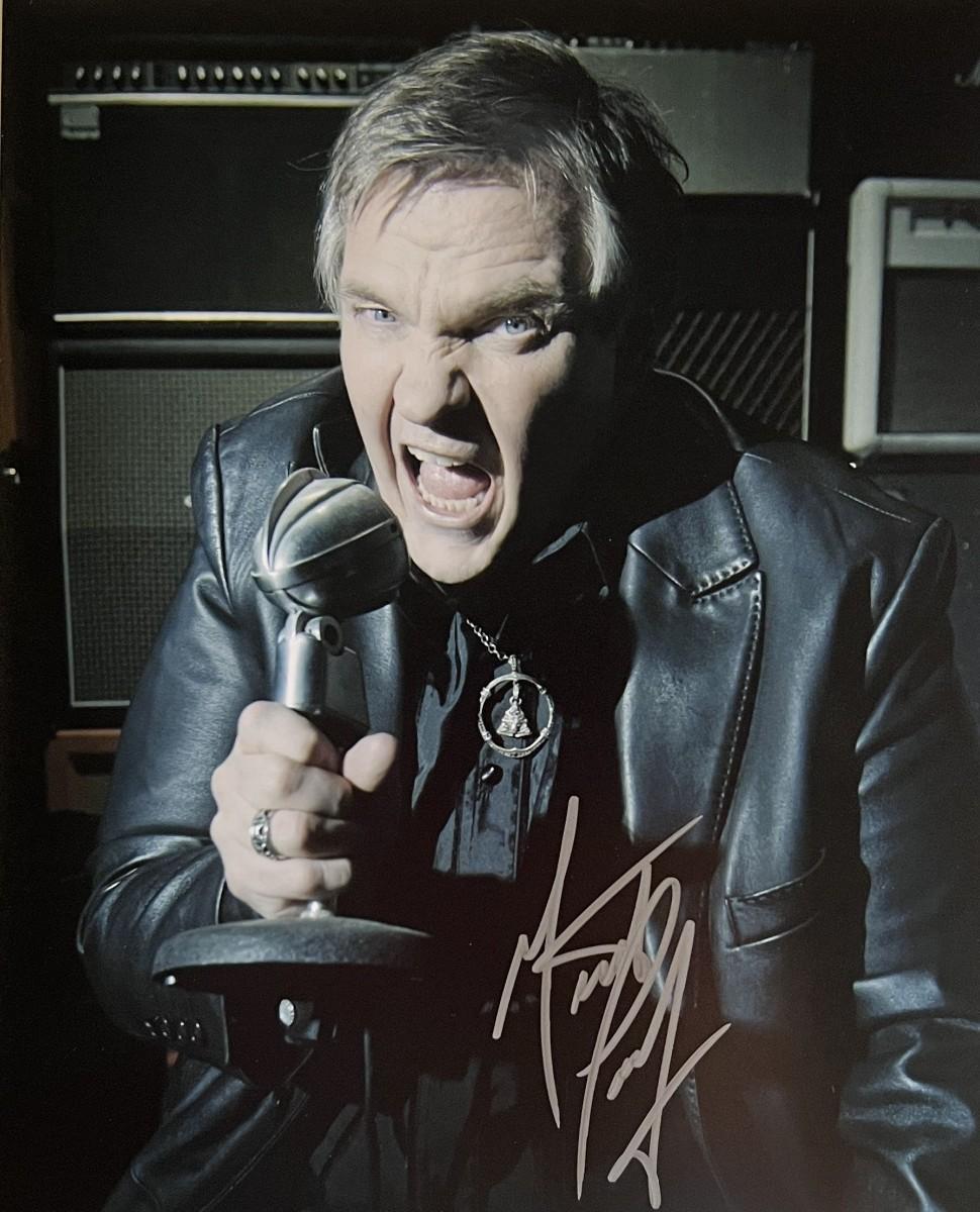 Musician Meatloaf signed photo