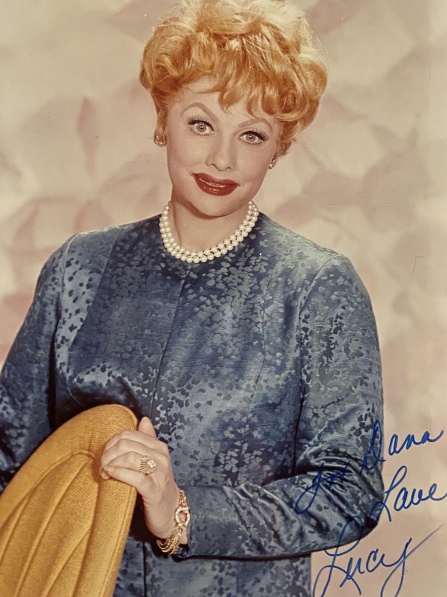 LUCILLE BALL signed autographed photo COA Hologram main image 1