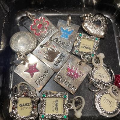 12 different charms
