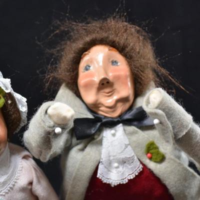 Lot of 5 Vintage Byerâ€™s Choice Carolers 80â€™s & 90â€™s