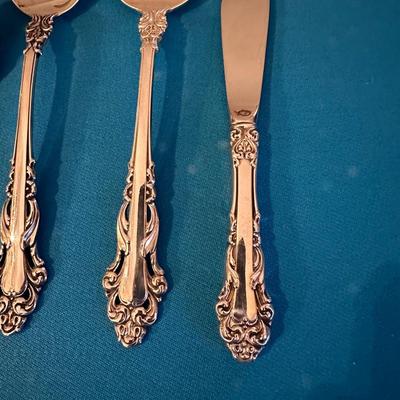 Reed & Barton Grande Renaissance Sterling 5 Piece Hostess Set