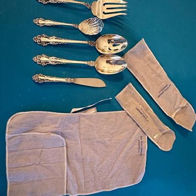 Reed & Barton Grande Renaissance Sterling 5 Piece Hostess Set