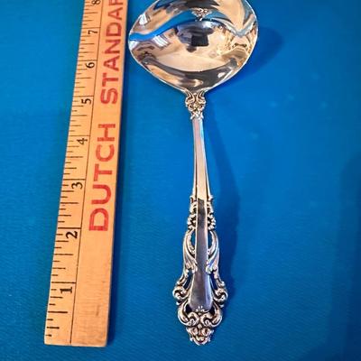 Reed & Barton Grande Renaissance Sterling Solid Gravy Ladle