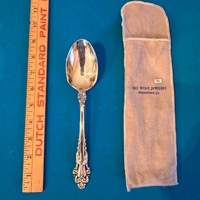 REED & BARTON GRANDE RENAISSANCE SERVING SPOON STERLING