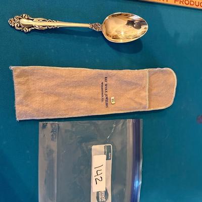 REED & BARTON GRANDE RENAISSANCE SERVING SPOON STERLING