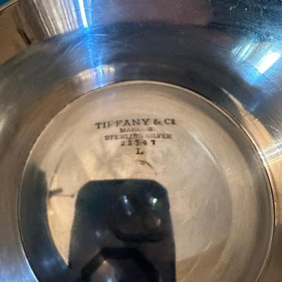 TIFFANY & CO STERLING SILVER CENTER BOWL