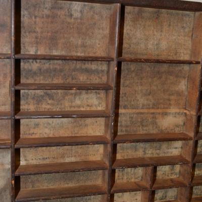 Small Antique/Vintage Hamilton Type-Set Drawer 18â€x10.5â€