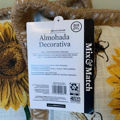 Decorative Indoor & Outdoor Throw Pillows (B1-HS)