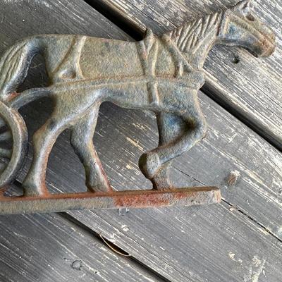 VINTAGE CAST IRON FARM BELL