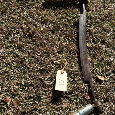 ANTIQUE DRAW KNIFE TOOL