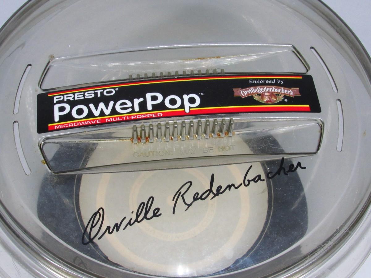 Presto Powerpop Microwave MultiPopper Orville Redenbacher Bowl