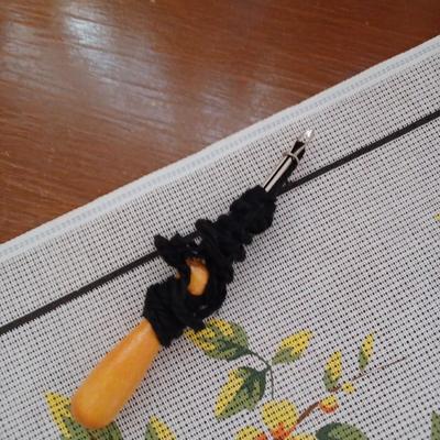 Needlepoint/ Hooking craft lot