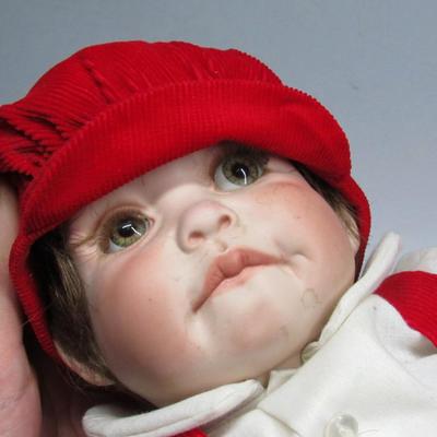 Dolls by Lois Handmade Painted Porcelain Child Doll Figurine