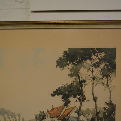 Vintage Robert Hebbelink Hand Signed Print 346/350