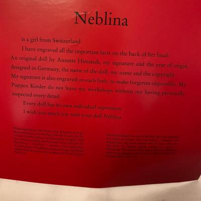 Annette Himstedt â€œNeblinaâ€ Doll (LR-HS)