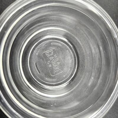 Lot #111 8 PIeces Child's Depression Glass Cookware - Betty Jane Little Princess Baking Set