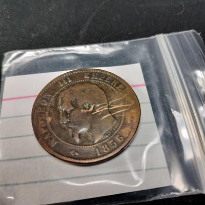 Napoleon III 1856 Commemorative Coin