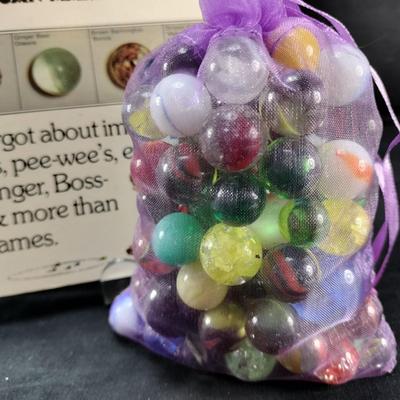 Bag and Book of Marbles