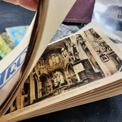 Vintage Post Card Album and Postcards