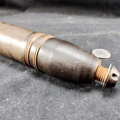WWI Mortar Shell War Art