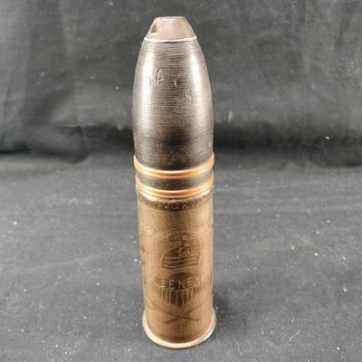 WWI Mortar Shell War Art