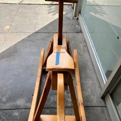 lARGE Wooden Pony rocking horse