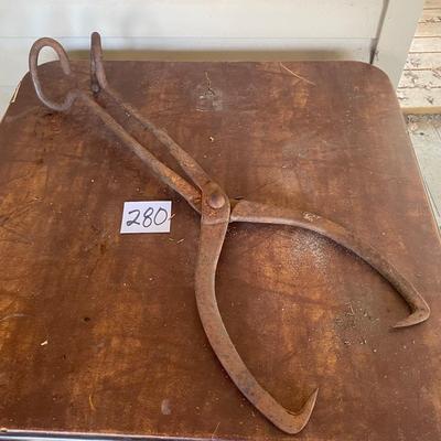Vintage Ice Block Tongs