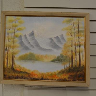 Original Oil on Canvas Signed T. Smith 22"x18"
