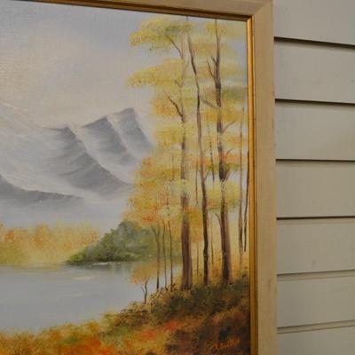 Original Oil on Canvas Signed T. Smith 22"x18"