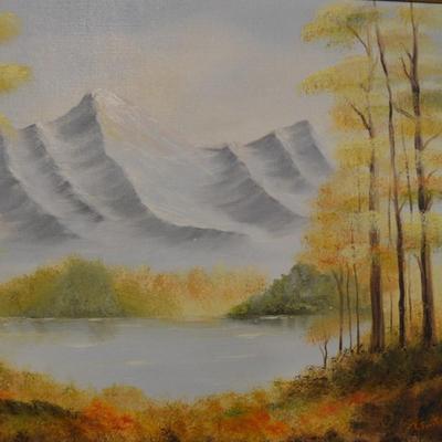 Original Oil on Canvas Signed T. Smith 22"x18"