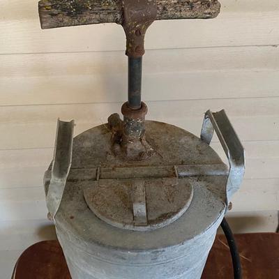 Vintage Hand Pump Fire Extinguisher