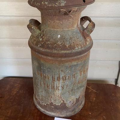 Vintage Everest Ks Milk Can